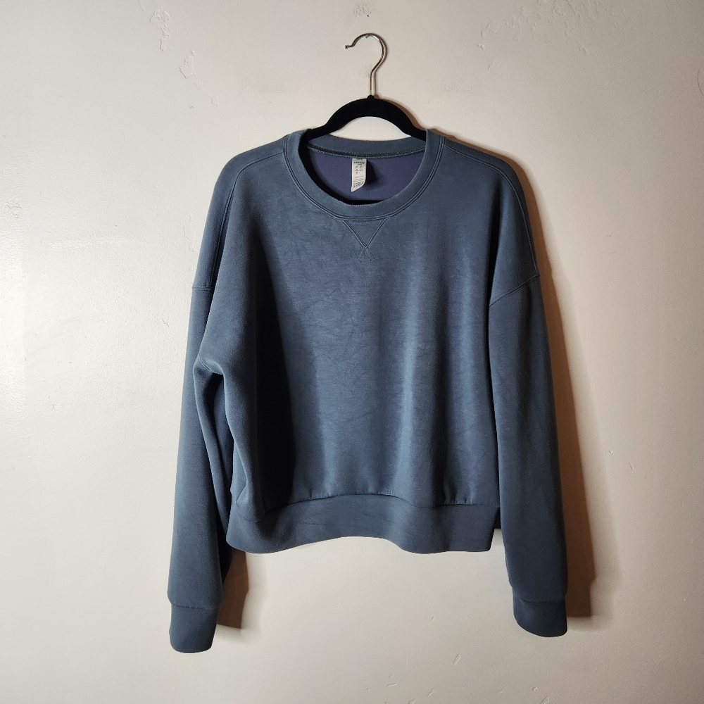 Spanx AirEssentials Crew Sweatshirt Size Large - Picture 3 of 8